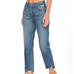 Gelded Helena Frayed Hem Jeans Size 30